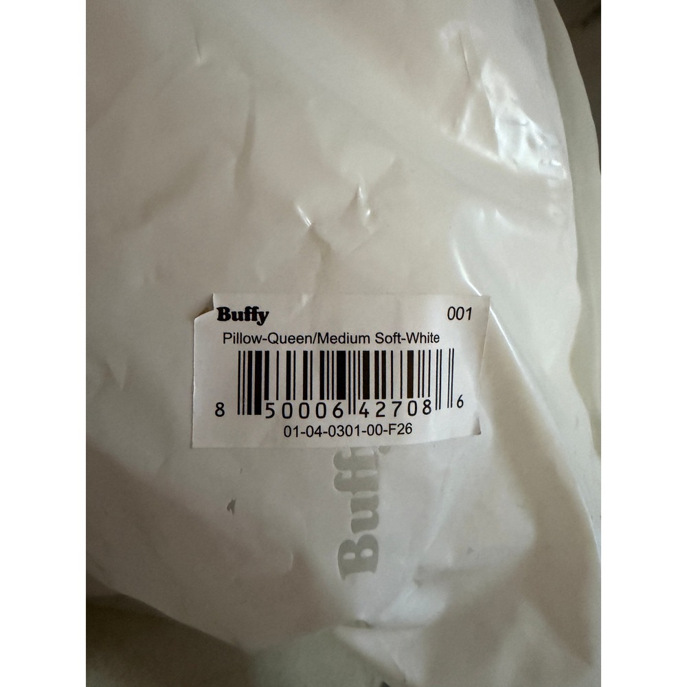 Buffy Cloud Pillow Set of 2 Standard Queen Medium Soft White 01-04-0301-00-F26